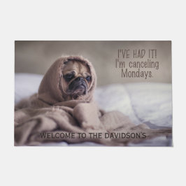 Lustiger Hundekundenspezifische Türmatten Fußmatte