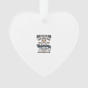 Lustiger Hundeleser Vintage-Engraving-Shirt für Bü Ornament