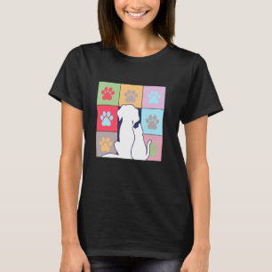 Lustiger Hundepfoten-Hunde-Trupp Hunde-Eltern süße T-Shirt