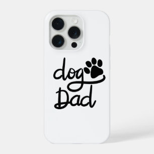 Lustiger Hundepfotenabdruck Hund Papa iPhone 15 Pro Hülle