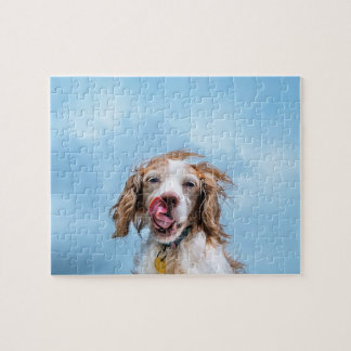 Lustiger Hundepuzzle Puzzle
