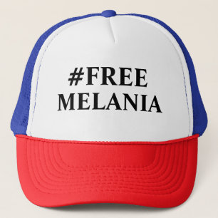 Lustiger Hut #FreeMelania Trumpfs Truckerkappe