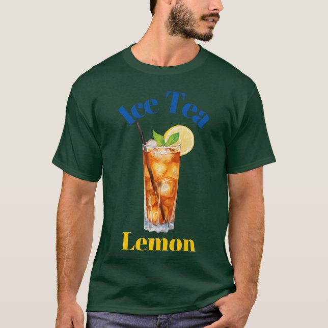 Lustiger Iceea-Zitronenshirt T-Shirt (Vorderseite)