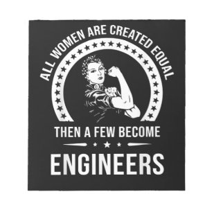 Lustiger Ingenieur Für Alle Frauen Sind Als Gleich Notizblock