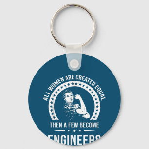 Lustiger Ingenieur Für alle Frauen sind gleich ges Schlüsselanhänger
