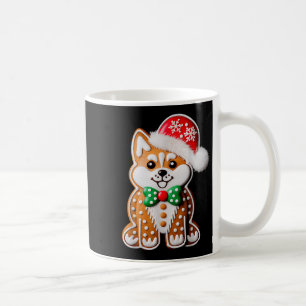 Lustiger Ingwerbrot-Sibirischer-Husky-Hund-Weihnac Kaffeetasse