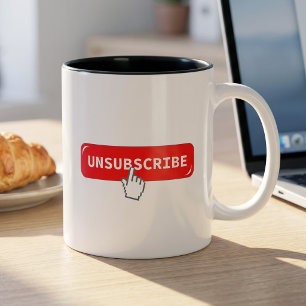 Lustiger Introvertierter Bürohumor - Abbestellen-B Kaffeetasse