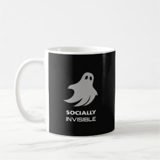 Lustiger introvertierter spooky Geist Kaffeetasse