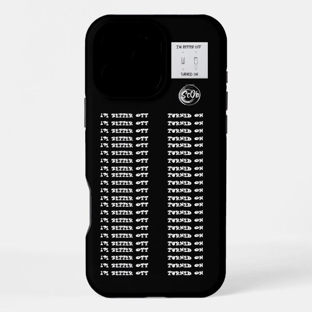 Lustiger iPhone-Schutz iPhone Hülle (Rückseite)