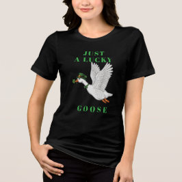 Lustiger irischer St. Patrick's Day einfach eine G Tri-Blend Shirt