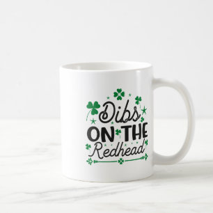Lustiger irischer St. Patricks Day Shamrock Dibs O Kaffeetasse