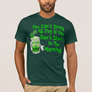 Lustiger irischer trinkender Spaß T-Shirt