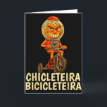 Lustiger italienischer Brainrot-Kinder-Meme Chicle Karte<br><div class="desc">Lustiger italienischer Brainrot-Kinder-Meme Chicleteira Fahrradträger</div>