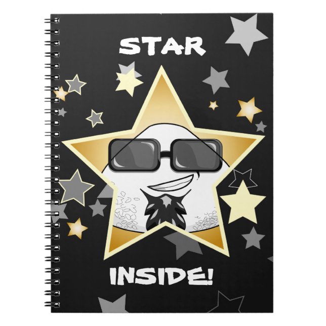 Lustiger Japaner Riceball Notizblock (Vorderseite)