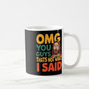 Lustiger Jesus Das ist nicht, was der religiöse Go Kaffeetasse