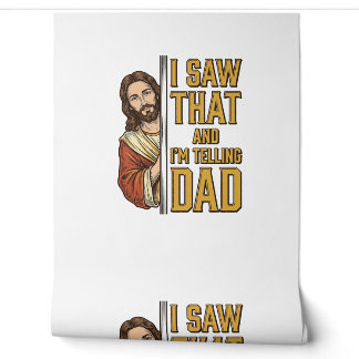 Lustiger Jesus Ich Sah Das Und Ich Erzähle Es Papa Tapete