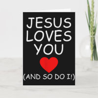 Lustiger Jesus liebt dich und ich auch Jesus Chris