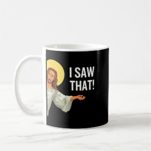 Lustiger Jesus-Meme Sah Das Christliche Zitat Gott Kaffeetasse