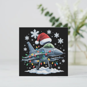 Lustiger Jet-Jäger Militär Weihnachten Feiertag Xm