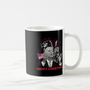 Lustiger Joe Biden Frohe Weihnachten im Juli USA-F Kaffeetasse