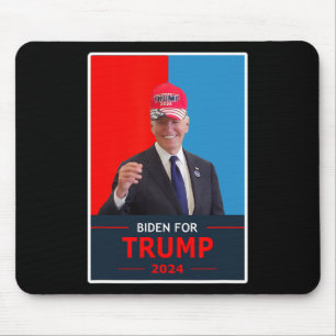 Lustiger Joe Biden Für Trump 2024 Wahl Trage Ein T Mousepad