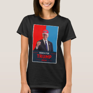 Lustiger Joe Biden Für Trump 2024 Wahl Trage Ein T T-Shirt
