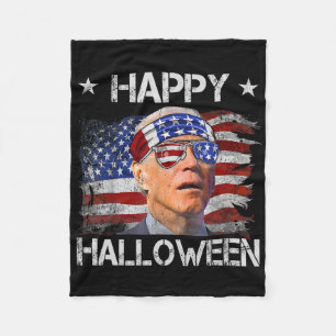 Lustiger Joe Biden Vierter 4. Juli Frohes Hallowee Fleecedecke