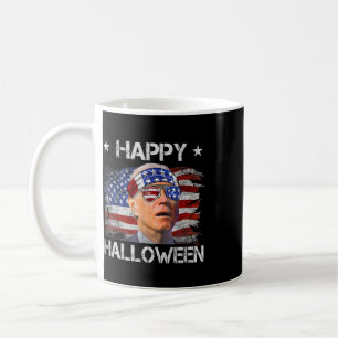 Lustiger Joe Biden Vierter 4. Juli Frohes Hallowee Kaffeetasse