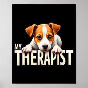 Lustiger Jrt-Welpe Mein Therast Jack Russell Terri Poster