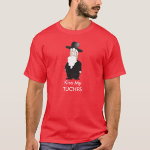 Lustiger jüdischer Rabbiner - cooler Cartoon T-Shirt