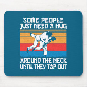 Lustiger Judo Jiu Jitsu Kampfsport Humor Mousepad