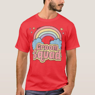 Lustiger Junggesellenabschied Gruppe Set Bräutigam T-Shirt