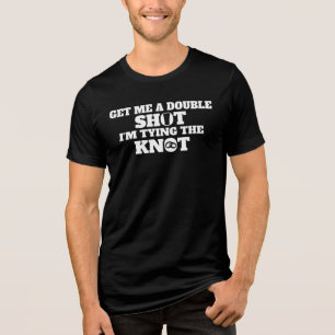 Lustiger Junggesellenabschied Tri-Blend Shirt