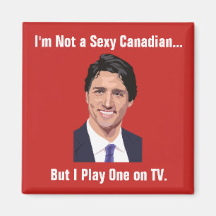 Lustiger Justin Trudeau Magnet
