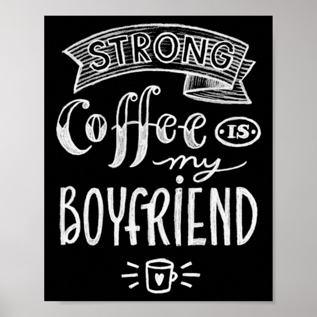 Lustiger Kaffee hilft, sarkastischer Morgen, Fußba Poster (Vorne)