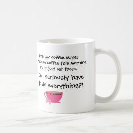 Lustiger Kaffee scherzt Girly Kaffeetasse