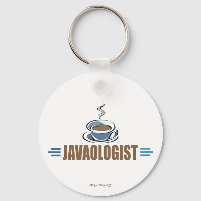 Lustiger Kaffee Schlüsselanhänger (Vorderseite)