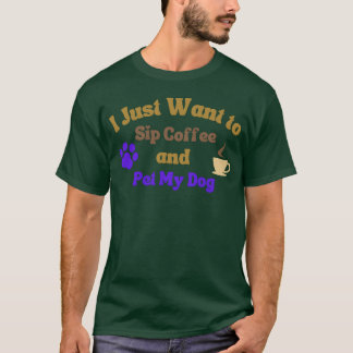 lustiger Kaffee-Spruch Junge T-Shirt