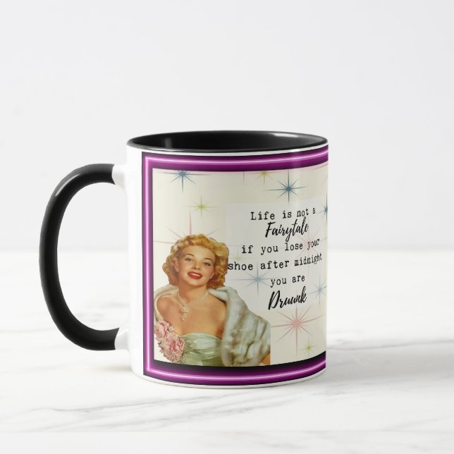 Lustiger Kaffeebecher Beste Freundin Geschenk "Mär Tasse (Links)