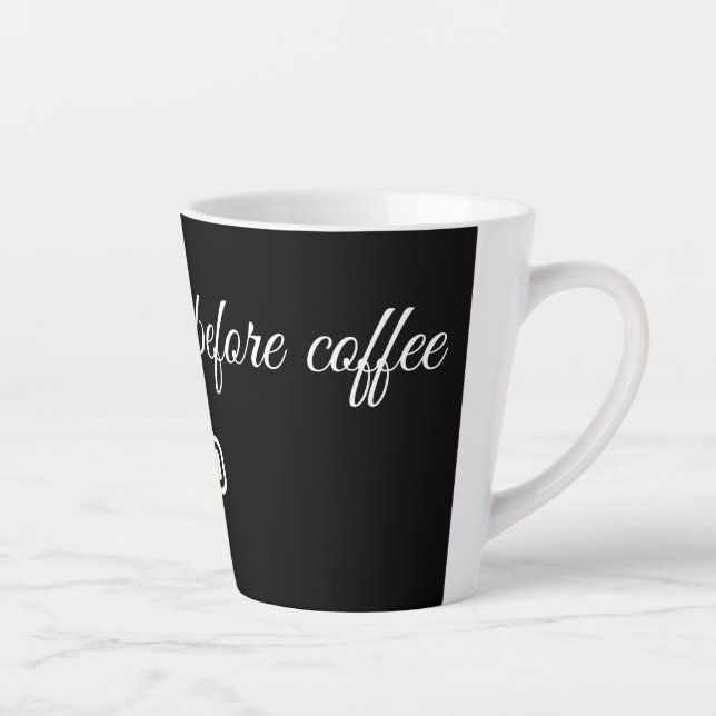 Lustiger Kaffeebecher ☕ Milchtasse (Rechts)