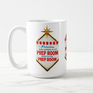 Lustiger Kaffeebecher Vegas Prep Room Kaffeetasse