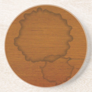 Lustiger Kaffeefleck-Untersetzer Sandstein Untersetzer