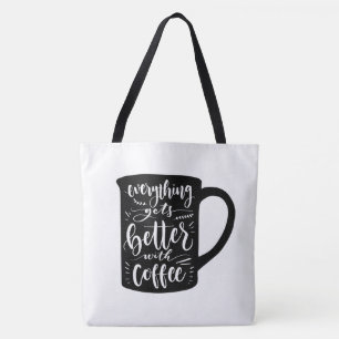 Lustiger Kaffeetrinker Java, Latte Koffein Zitat
