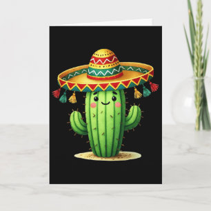 Lustiger Kaktus Cinco De Mayo Jungen Kleinkinder M Karte