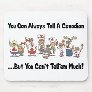 Lustiger Kanadier Mousepad