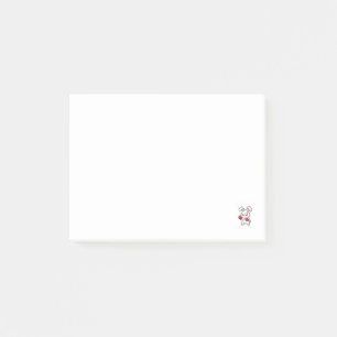 Lustiger Kaninchen-Boxkampf groß genug für Ihre Sc Post-it Klebezettel