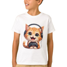 Lustiger Katzen-Gamer – Geschenk für Katzenliebhab
