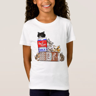 Lustiger Katzen-u. Kakao-KinderT - Shirt