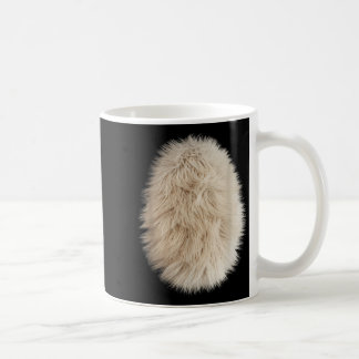 Lustiger Katzenbauch-Haarkostüm für Katzenliebhabe Kaffeetasse