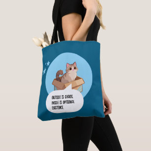 Lustiger Katzenliebhaber Introvertierter Humor